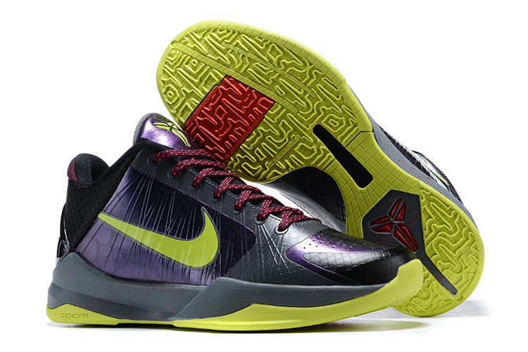 Nike Kobe 7 Black Purple Yellow Red Shoes